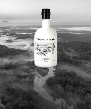 Czysta Odwaga wódka chrzan-jabłko