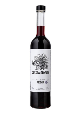 Nalewka Czysta Odwaga o smaku aronii 500 ml