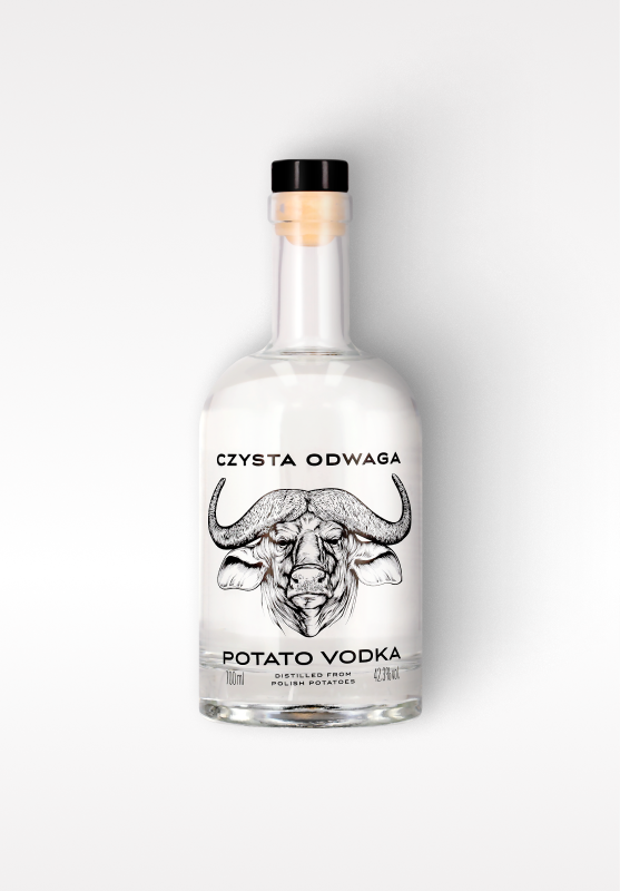 Czysta Odwaga Wódka Ziemniaczana 700 ml